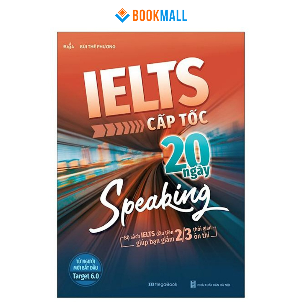 Sách - IELTS cấp tốc - 20 ngày Speaking [bookmall-690]