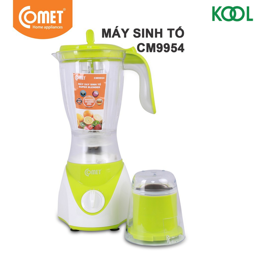 Máy Xay Sinh Tố 2 cối kháng vỡ 1.5L COMET CM9954