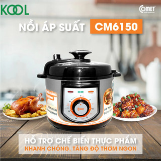 Nồi áp suất đa năng 5L Comet CM6150 ( hoả tốc TPHCM )