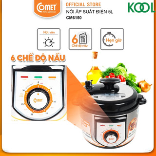 Nồi áp suất đa năng 5L Comet CM6150 ( hoả tốc TPHCM )