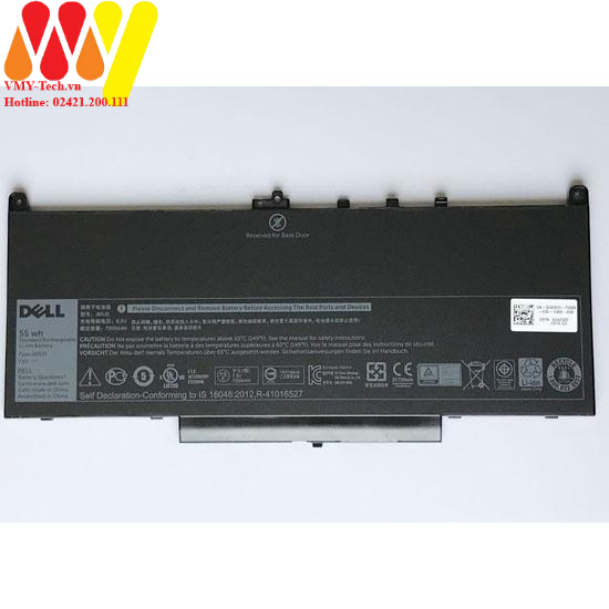 Pin laptop Dell Latitude E7470 E7270 ZIN Chuẩn logo Dell J60J5 0J60J5 PDNM2 0PDNM2 7CJRC 07CJRC MC34Y 242WD GG4FM