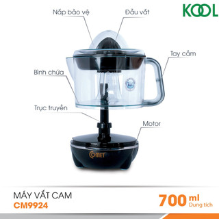 Máy vắt cam 0.7L COMET 40W - CM9924