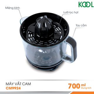 Máy vắt cam 0.7L COMET 40W - CM9924