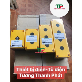 Hộp nút nhấn 1-2-3-4 lỗ phi 22- boxco bc- ays chống nước ip67