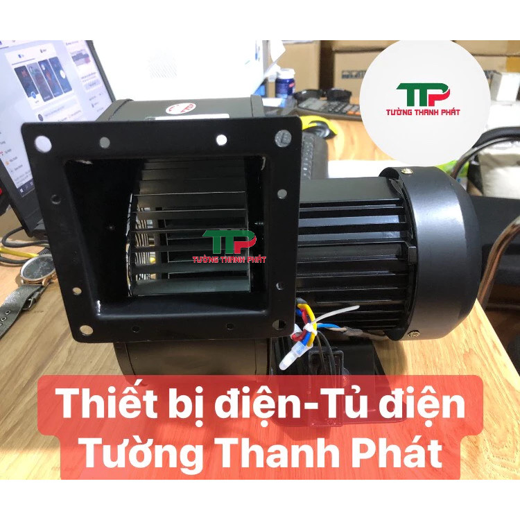 Quạt sò ly tâm hình sên 330w-220v/380vAC ( có cánh tản nhiệt )