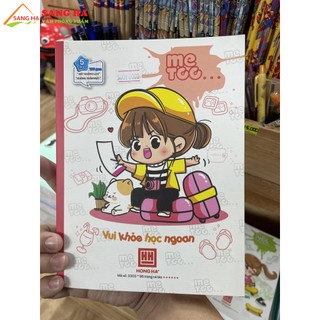 Tập vở học sinh class me too hồng hà 0303 - 96 trang vở 5 ô ly