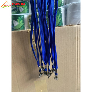 Dây đeo bảng tên đầu kẹp sắt