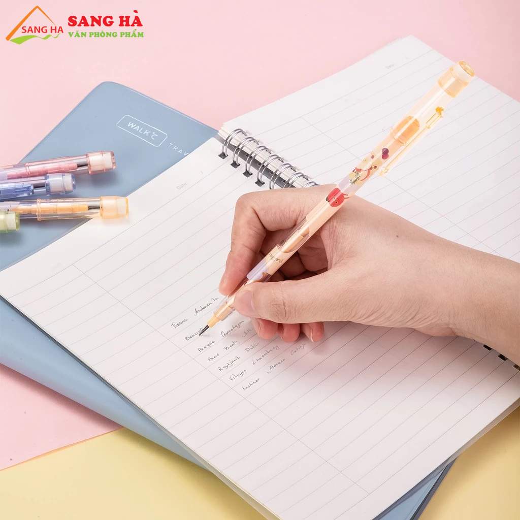 Bút chì khúc học sinh HB Deli - C095 Kèm Tẩy