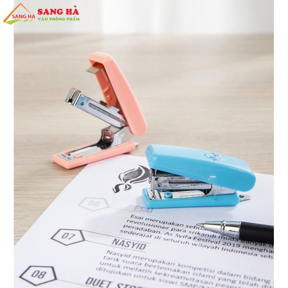 Dập ghim mini số 10 Deli - E0222 - 12 trang
