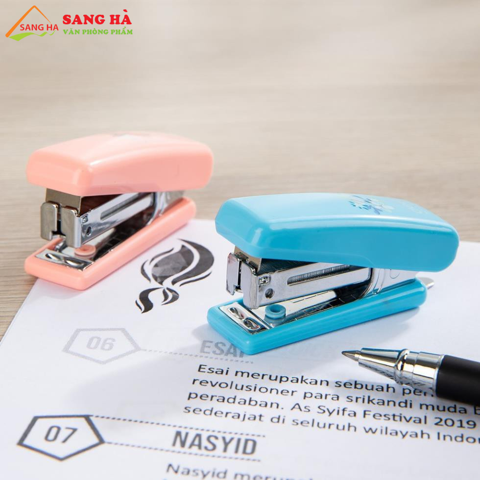 Dập ghim mini số 10 Deli - E0222 - 12 trang