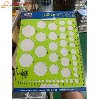 Thước lỗ tròn hình học winq c-2004