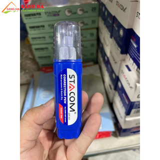 Bút xóa thân dẹp 12 ml - stacom cp101