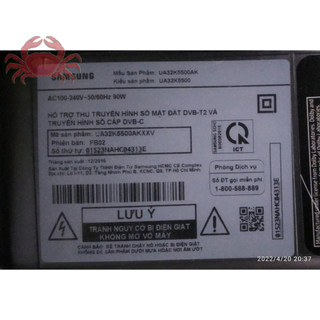 Bo mạch, loa tv samsung ua32k5500ak