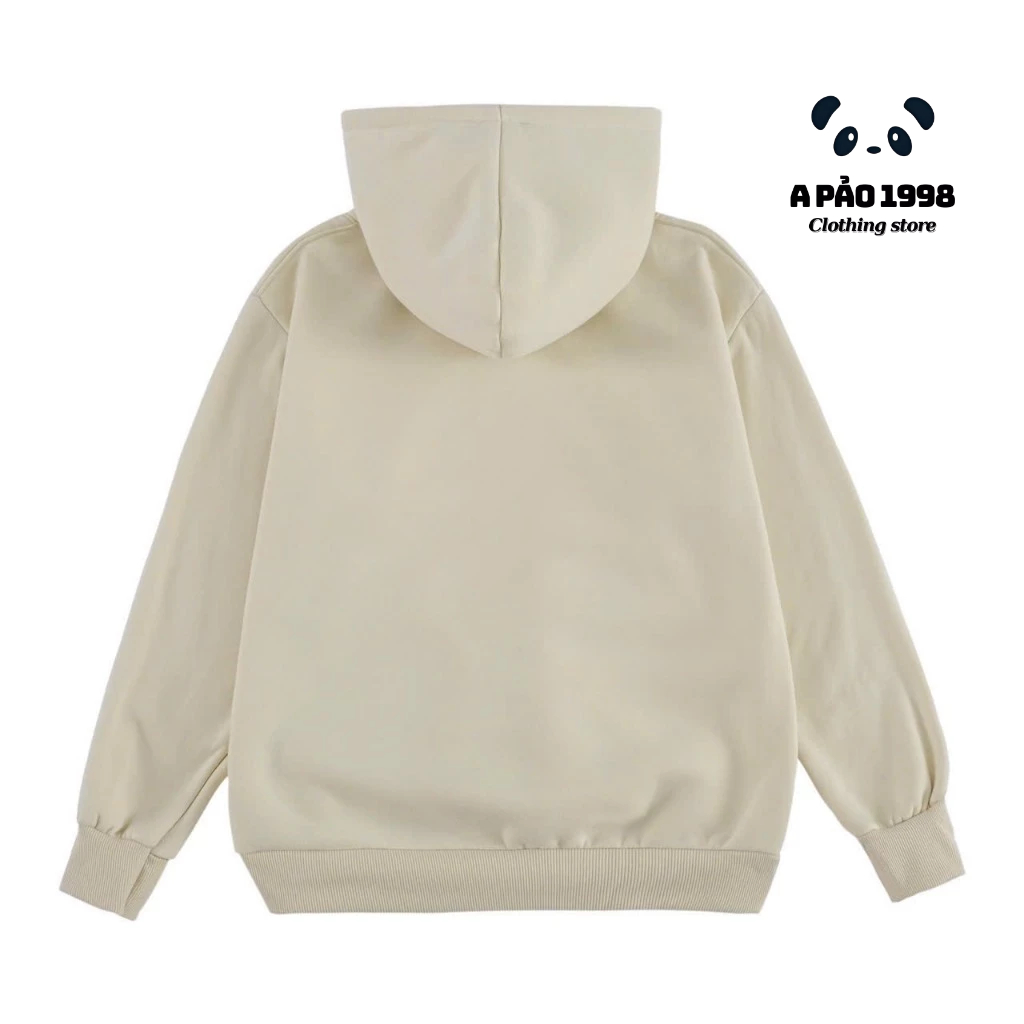 Áo Hoodie Trơn Nỉ Bông Siêu Dày Nam Nữ Unisex Form Rộng Basic, Không Xù Lông, Áo Nỉ Trơn Hoodie Phong Cách Hàn Quốc.
