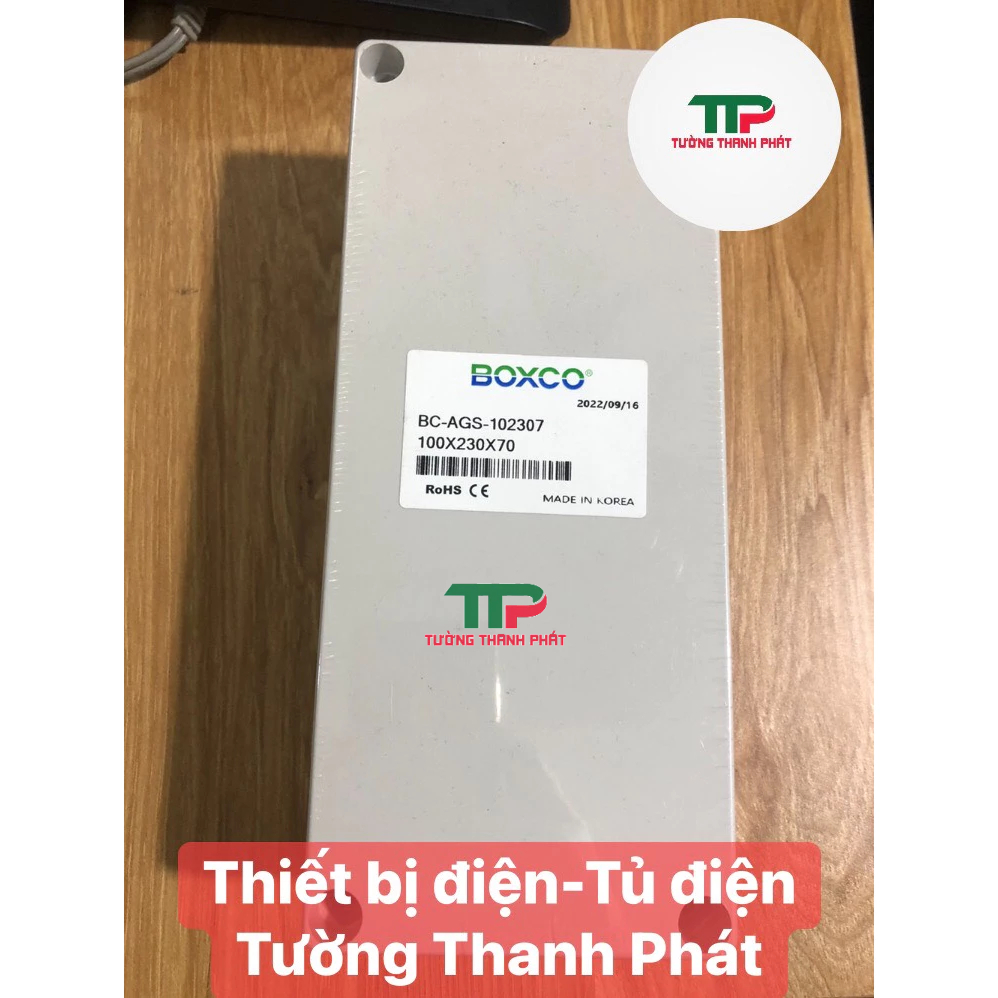 HỘP NHỰA KÍN NƯỚC IP67 -100x230x70 BOXCO HÀN QUỐC