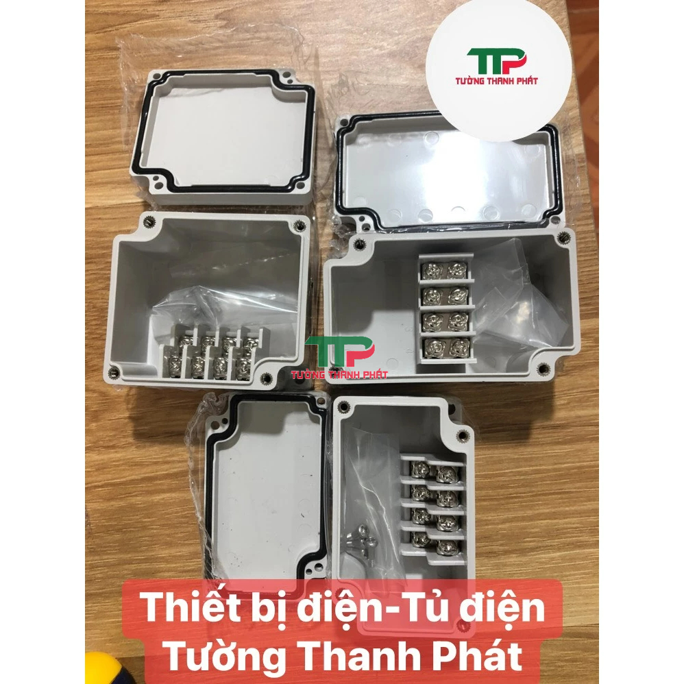 HỘP NỐI DÂY ĐIỆN CHỐNG NƯỚC 4P- 6P- IP67 BOXCO, NHỰA ABS, BC- AGG
