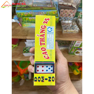 Cờ domino cao thắng 25 - đồ chơi trẻ em giải trí hộp giấy