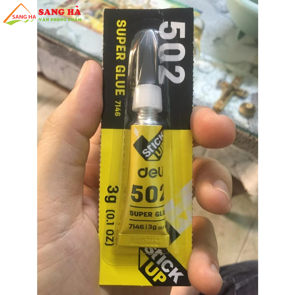Keo Dán 502 Siêu Dính 3G DELI E7146