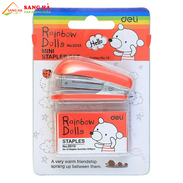 Dập ghim số 10 mini Deli 0253