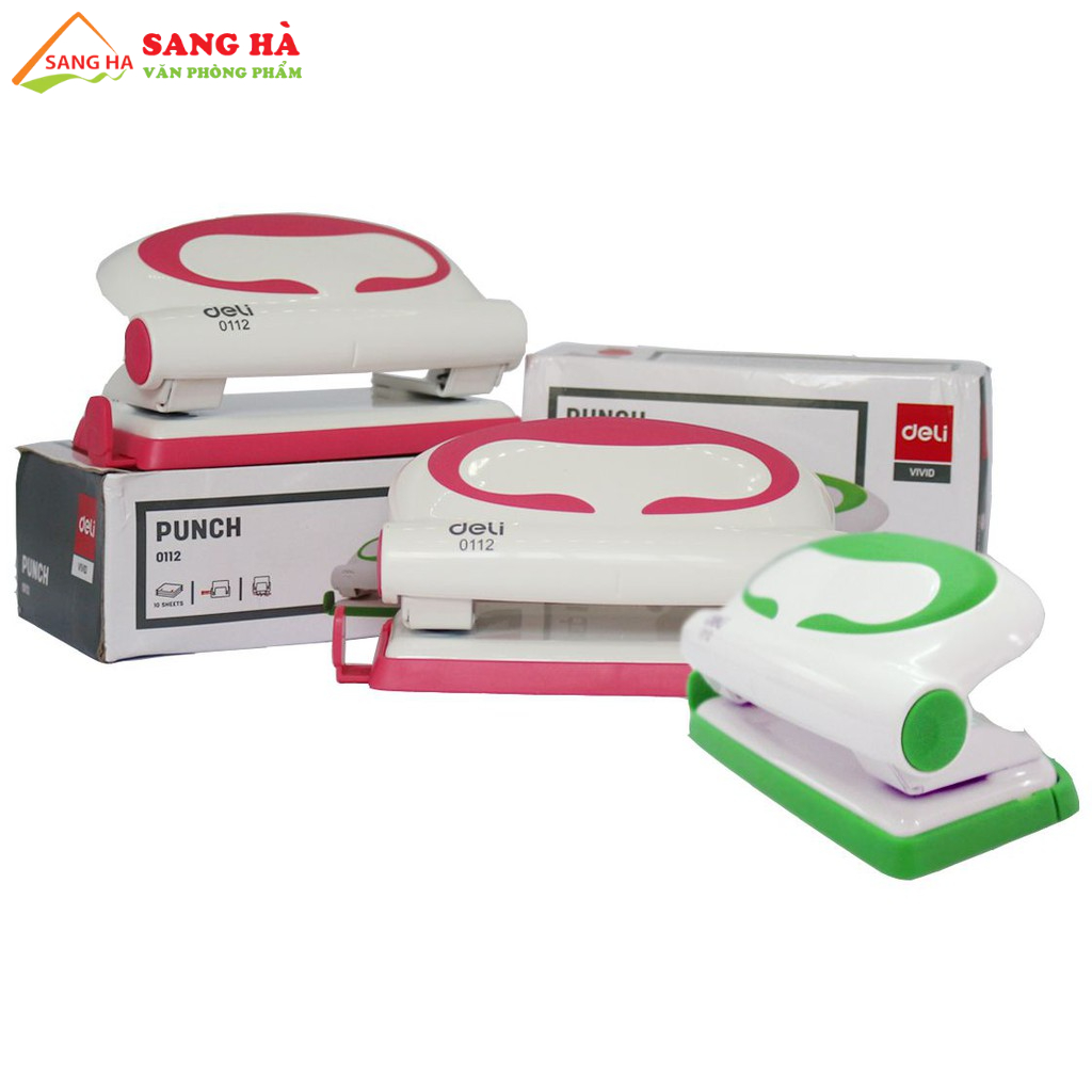 Máy đục lỗ 10 tờ Deli - E0112