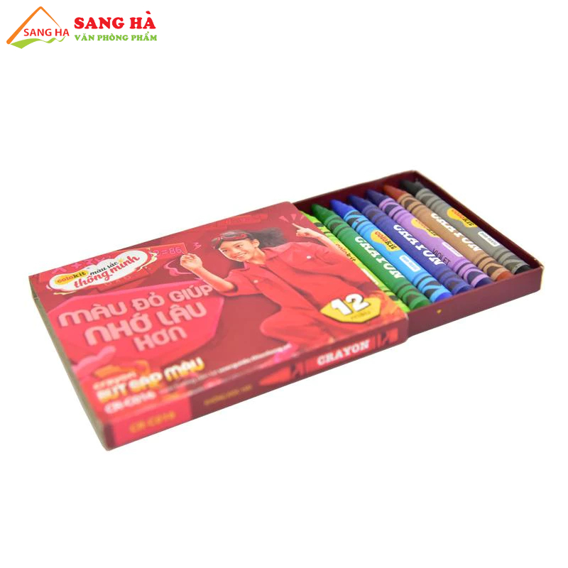 Bút Sáp 12 màu Colokit CR-C016