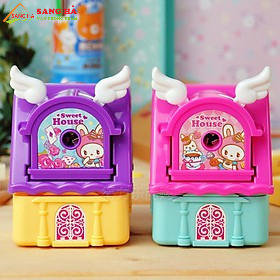 Gọt chì quay tay Deli - 731 hình ngôi nhà