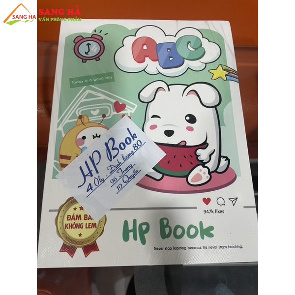 Tập vở học sinh Cao Cấp ABC 96 trang HP