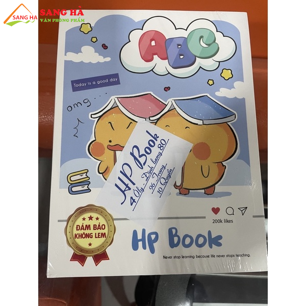 Tập vở học sinh Cao Cấp ABC 96 trang HP