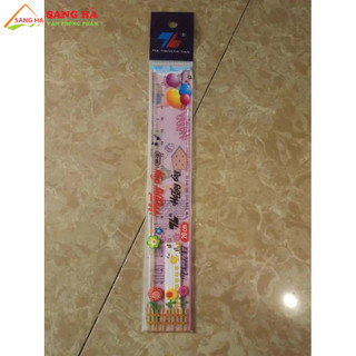 Thước nhựa cứng 20cm sr-02 thiên long