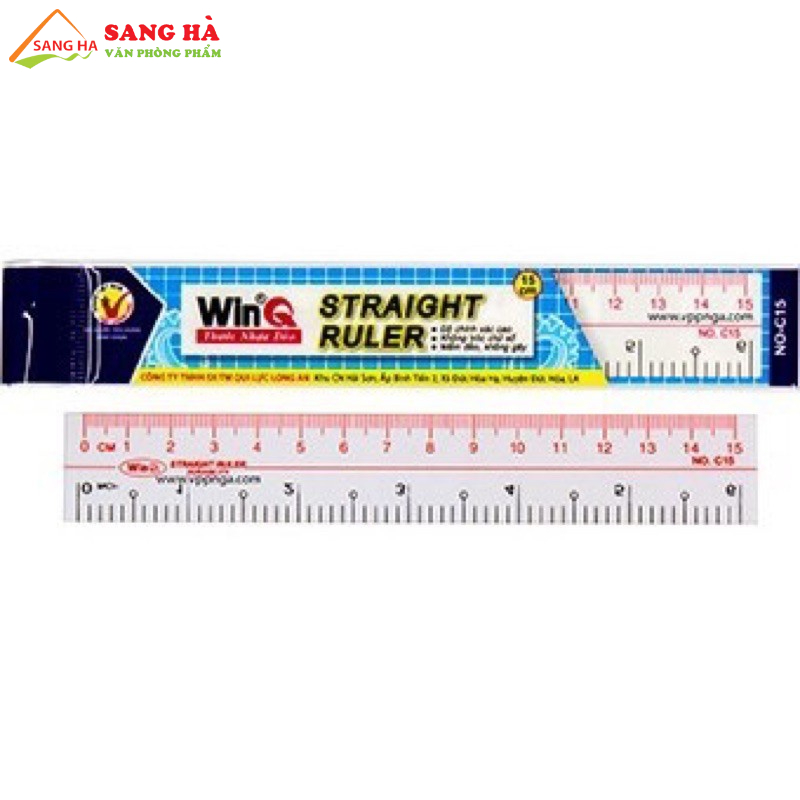 Thước Kẻ nhựa dẻo WinQ
