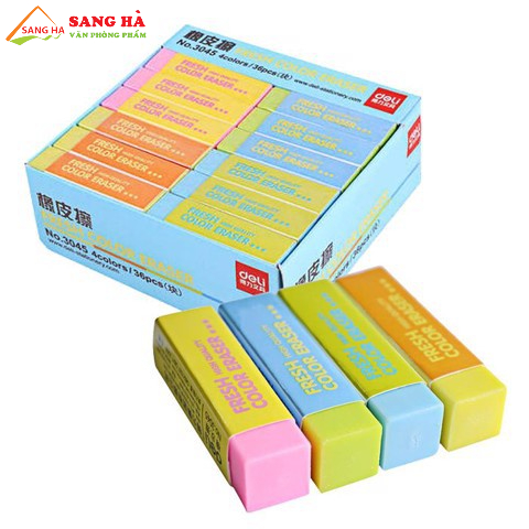Gôm tẩy màu Deli 3045