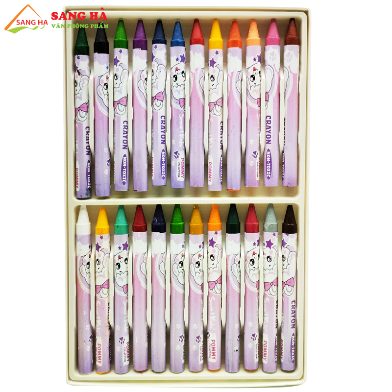 Bút Màu Sáp Pommy Collection