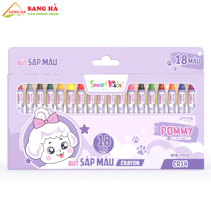 Bút Màu Sáp Pommy Collection