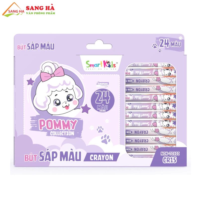 Bút Màu Sáp Pommy Collection