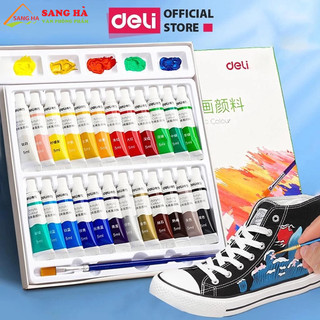 Màu nước Acrylic dạng tuýp 12ml DELI EC12