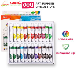 Màu nước Acrylic dạng tuýp 12ml DELI EC12