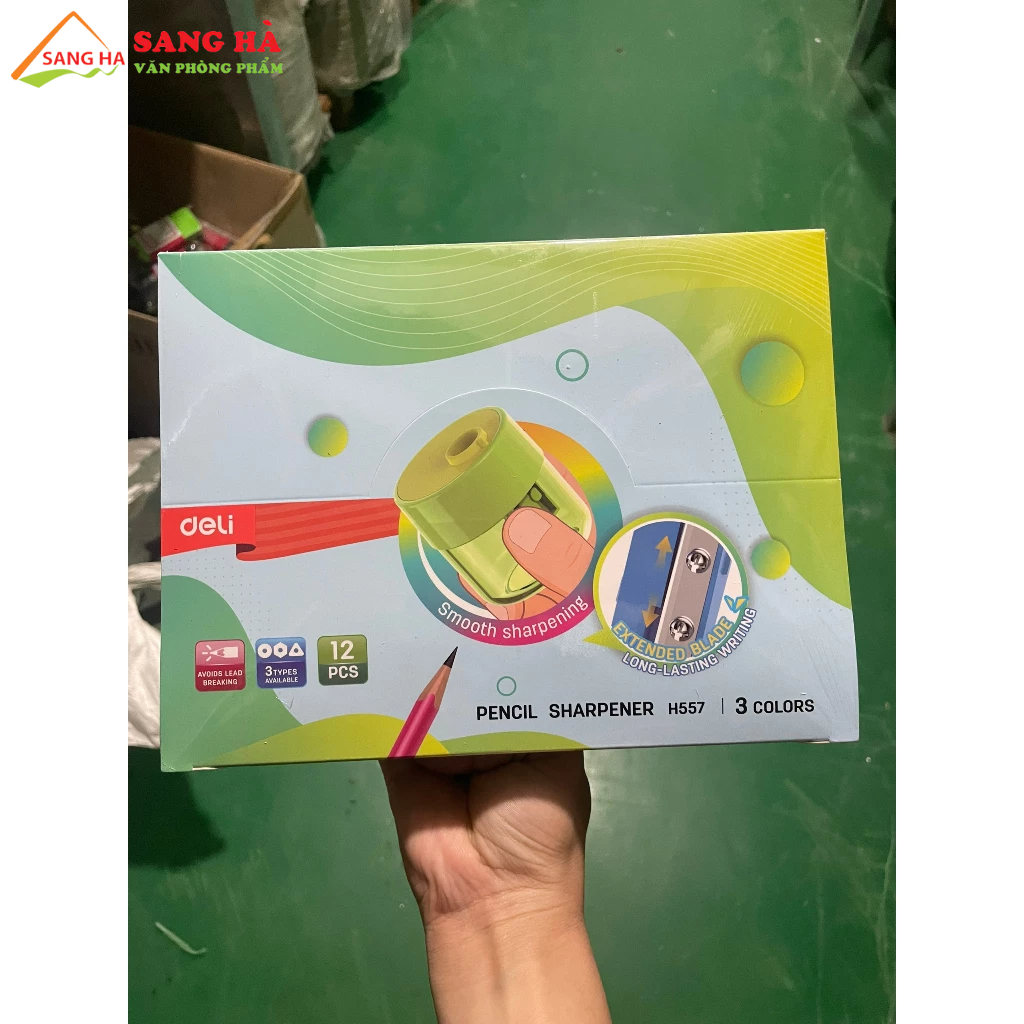 Gọt bút chì mini hình tròn Deli EH557