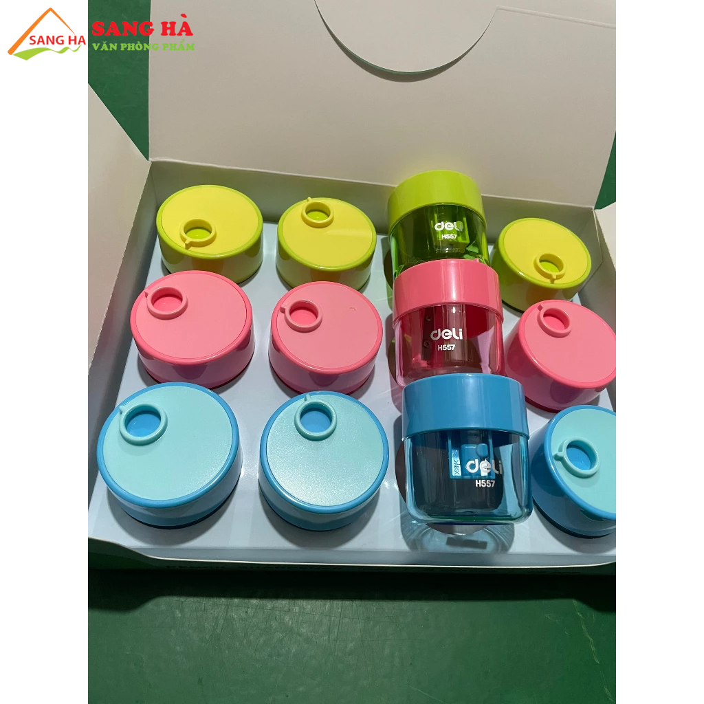 Gọt bút chì mini hình tròn Deli EH557