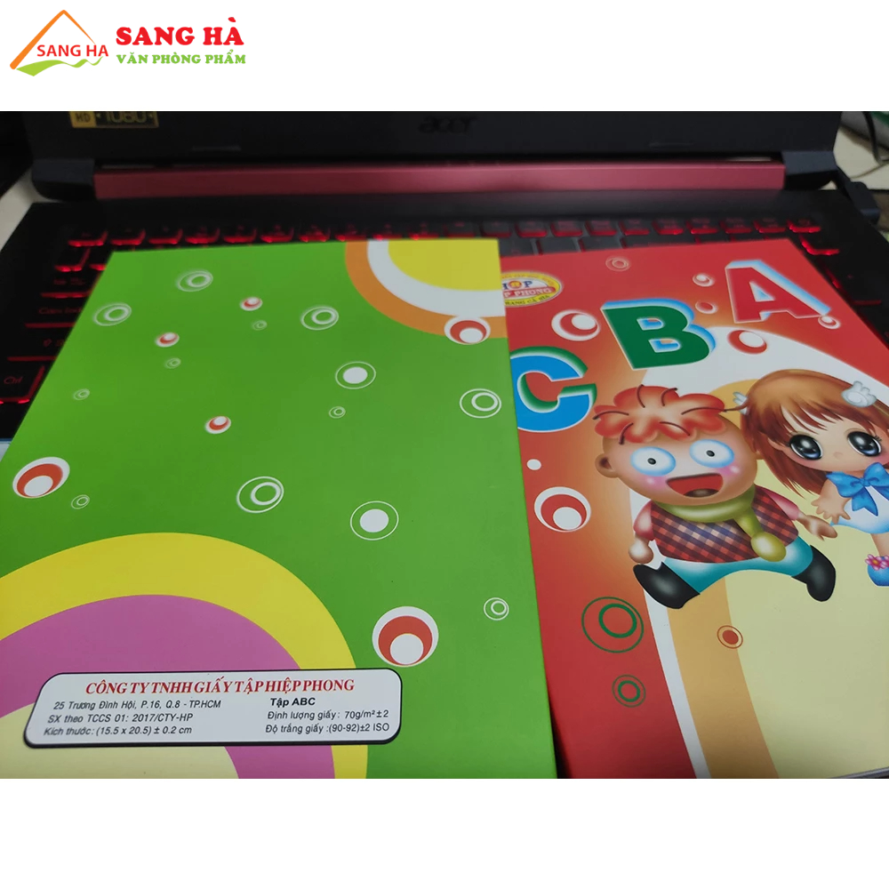Tập vở học sinh Cao Cấp ABC 200 trang HP