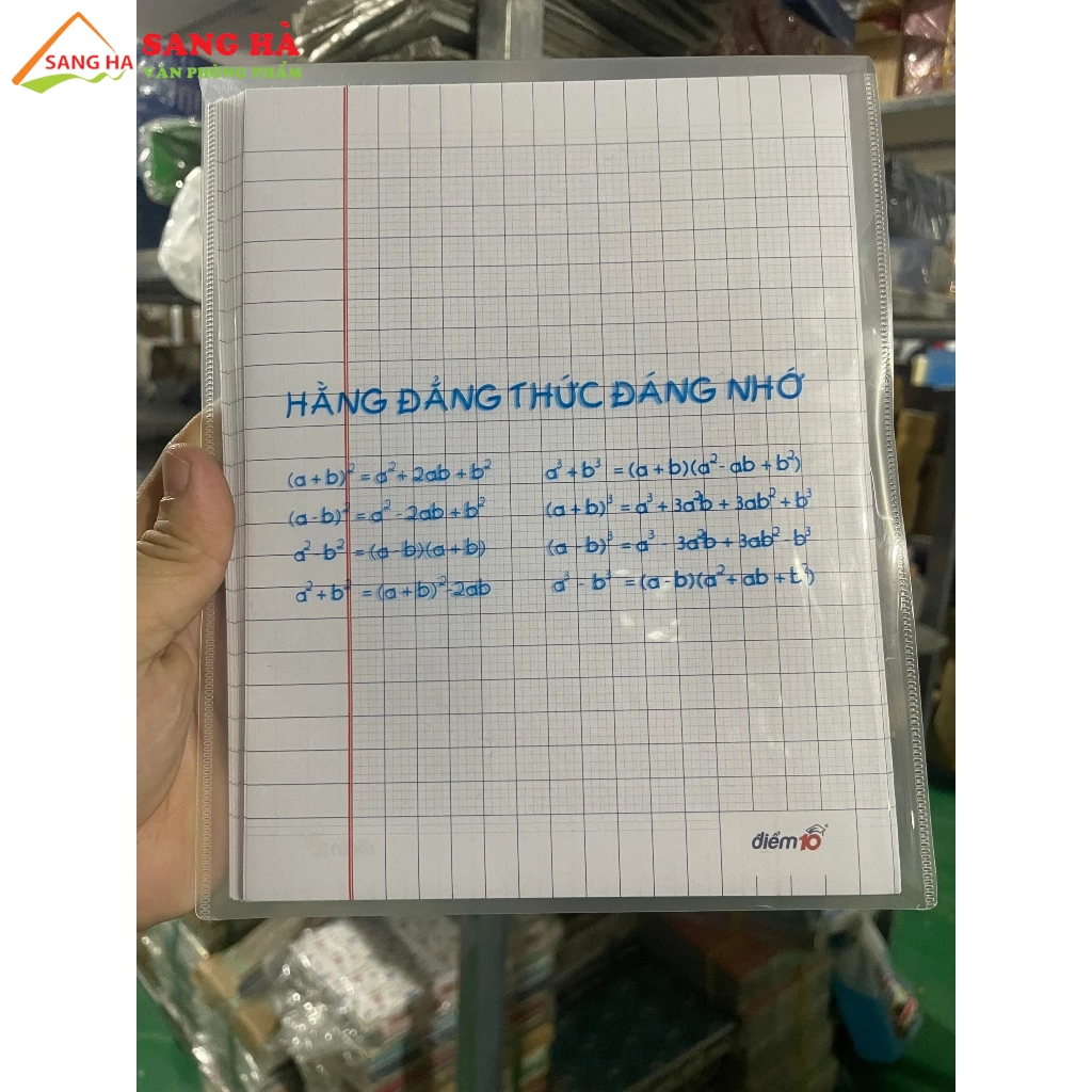 Giấy kiểm tra Thiên Long TP-GKT07 4 ôly vuông 2x2