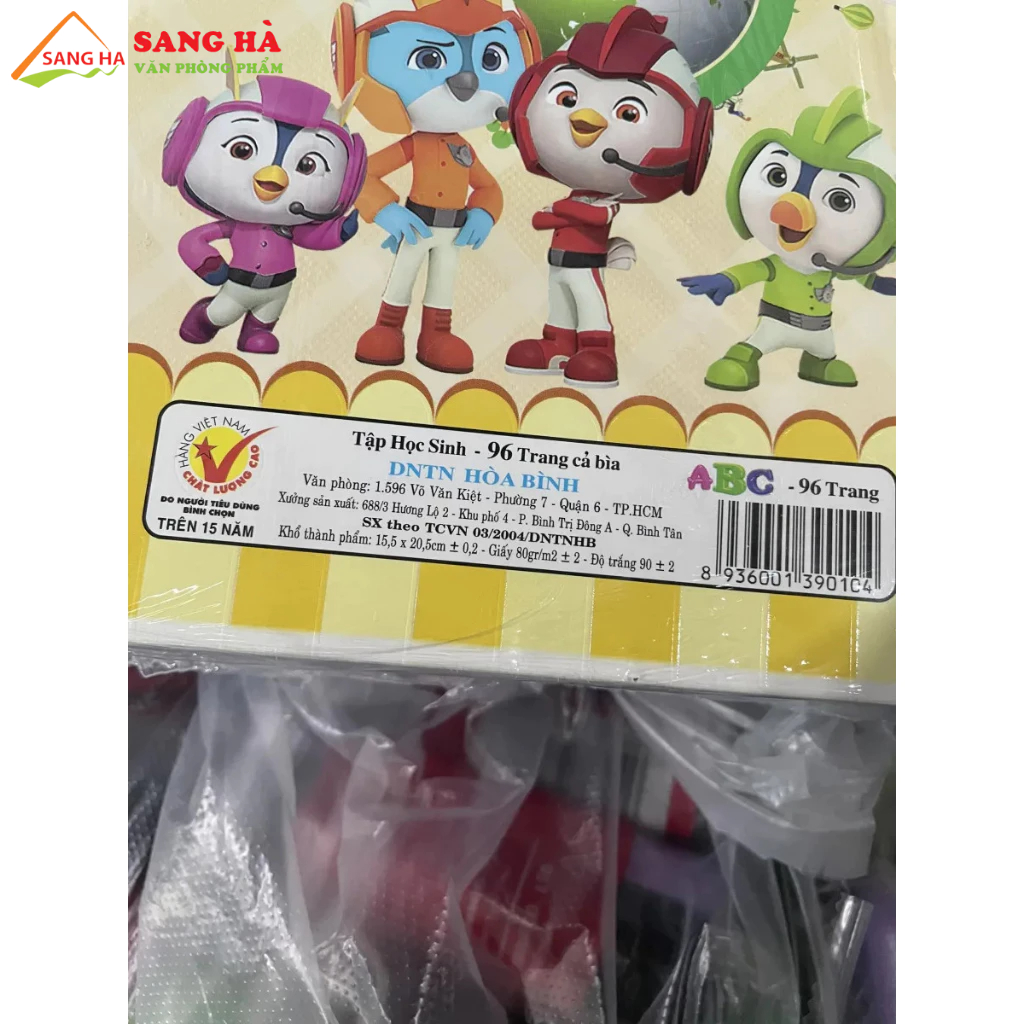 Tập Vở Học Sinh ABC Hòa Bình 96 Trang