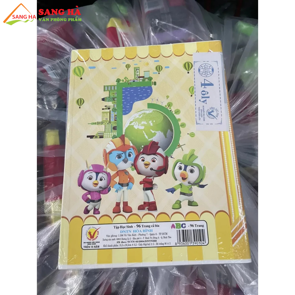 Tập Vở Học Sinh ABC Hòa Bình 96 Trang