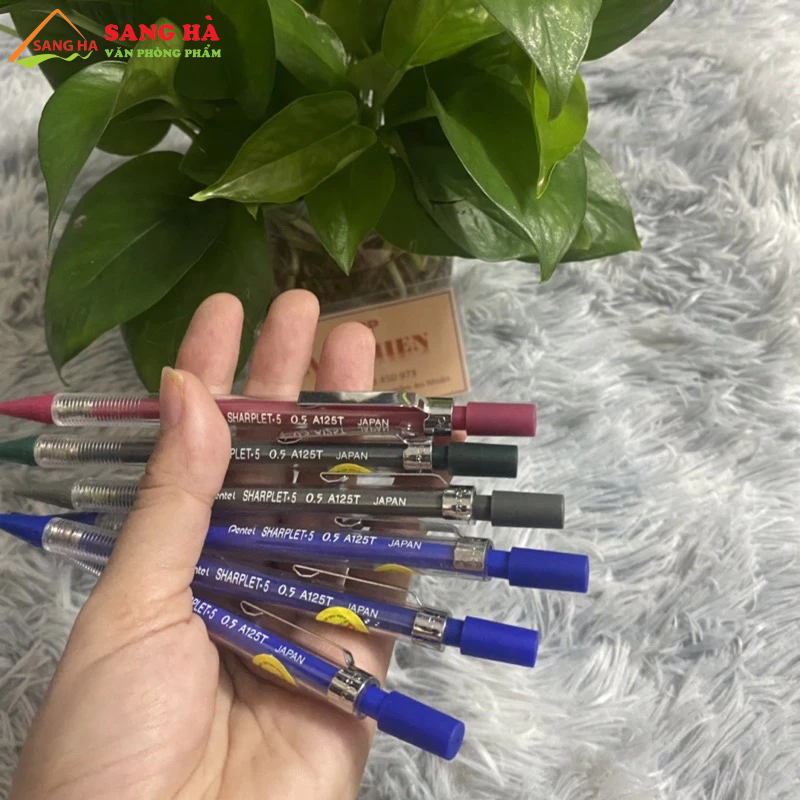Bút Chì Bấm Pentel Ngòi 0.5mm A125T
