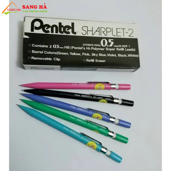 Bút Chì Bấm Pentel Ngòi 0.5mm A125T