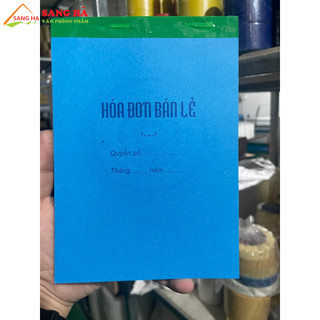 Hóa đơn bán lẻ 2 liên (100 tờ) Khổ 13x19cm