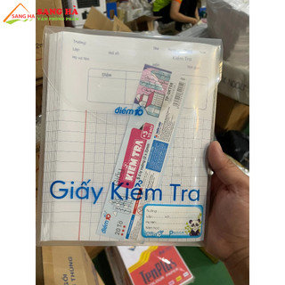 Giấy kiểm tra thiên long tp-gkt08 5 ôly vuông 2x2mm