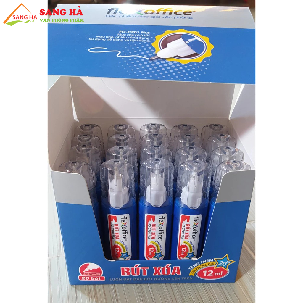 Bút xóa FlexOffice FO-CP01 PLUS 12ml