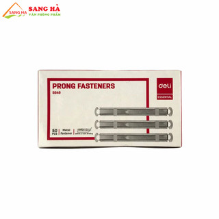 Nẹp tài liệu sắt 80mm deli e5549