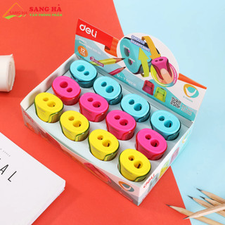 Gọt bút chì mini 2 lỗ deli er01100