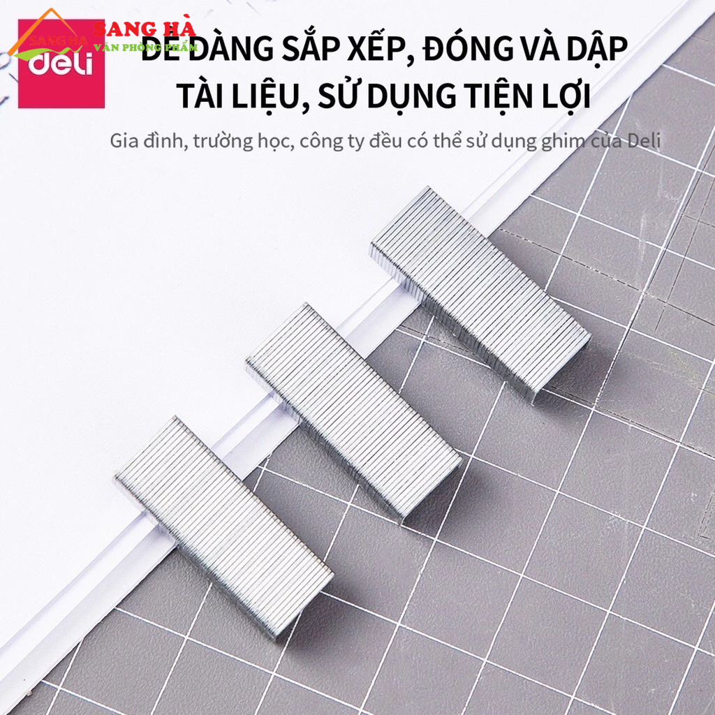 Ghim dập #10 Deli - E0010N - Kim bấm số 10 Deli